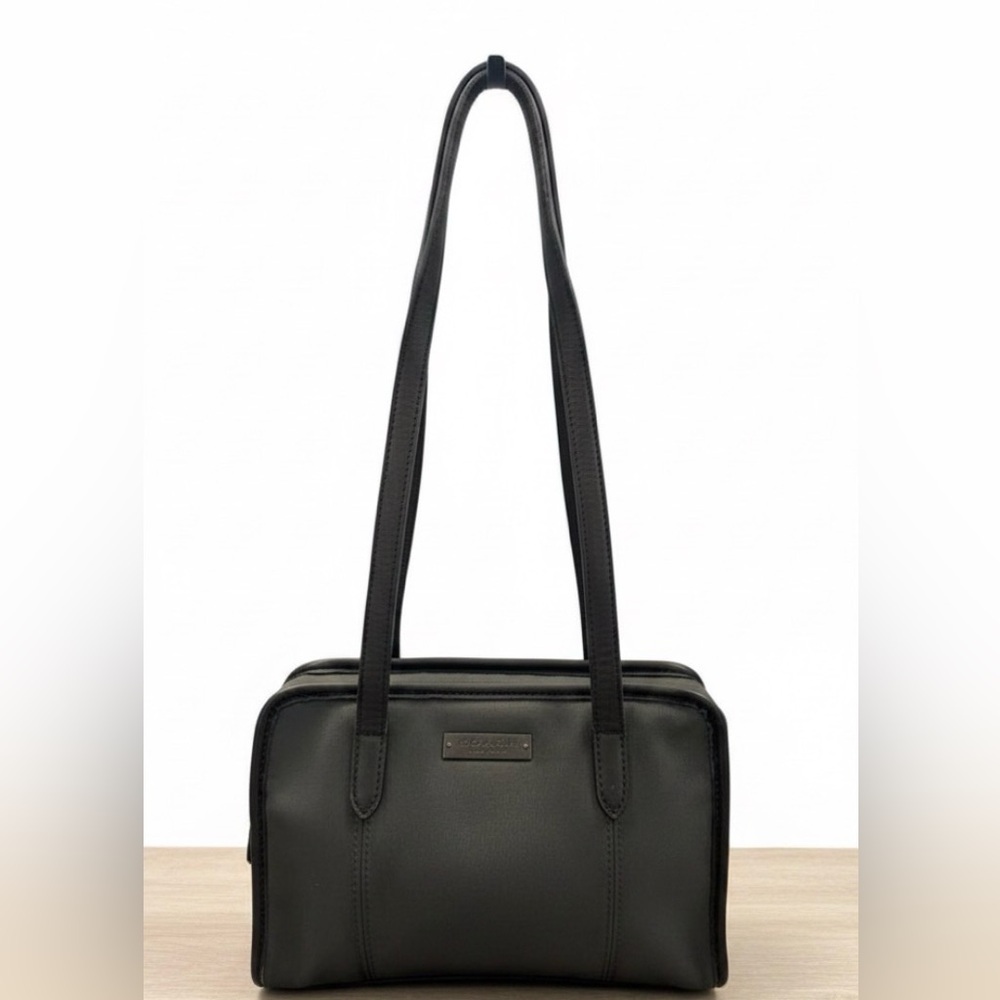 Vintage Y2K Coach Neoprene East West Shoulder Tote Bag